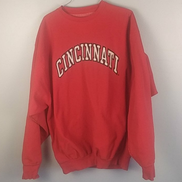 university of cincinnati crewneck sweatshirt